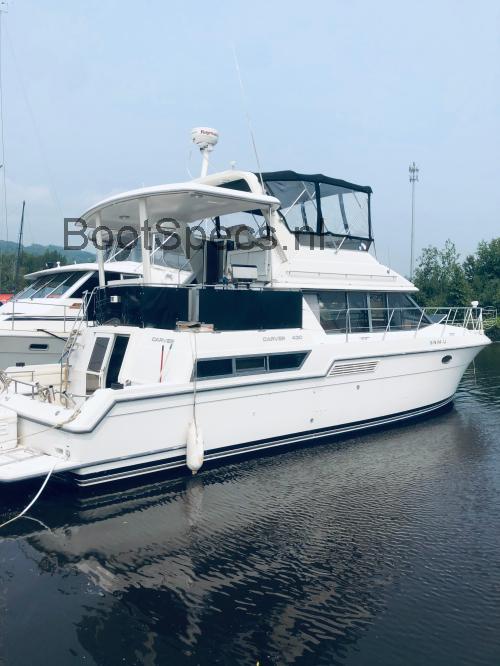 Carver 430 Cockpit Motor Yacht beoordelingen en specificaties